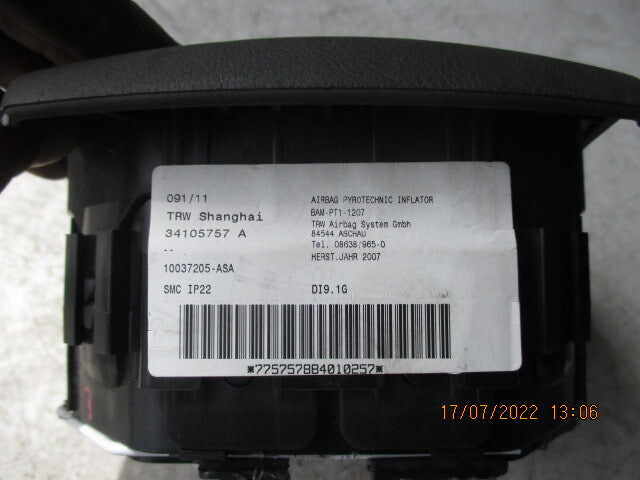 MG MG6 2011 DRIVER'S STEERING WHEEL AIRBAG 34105757