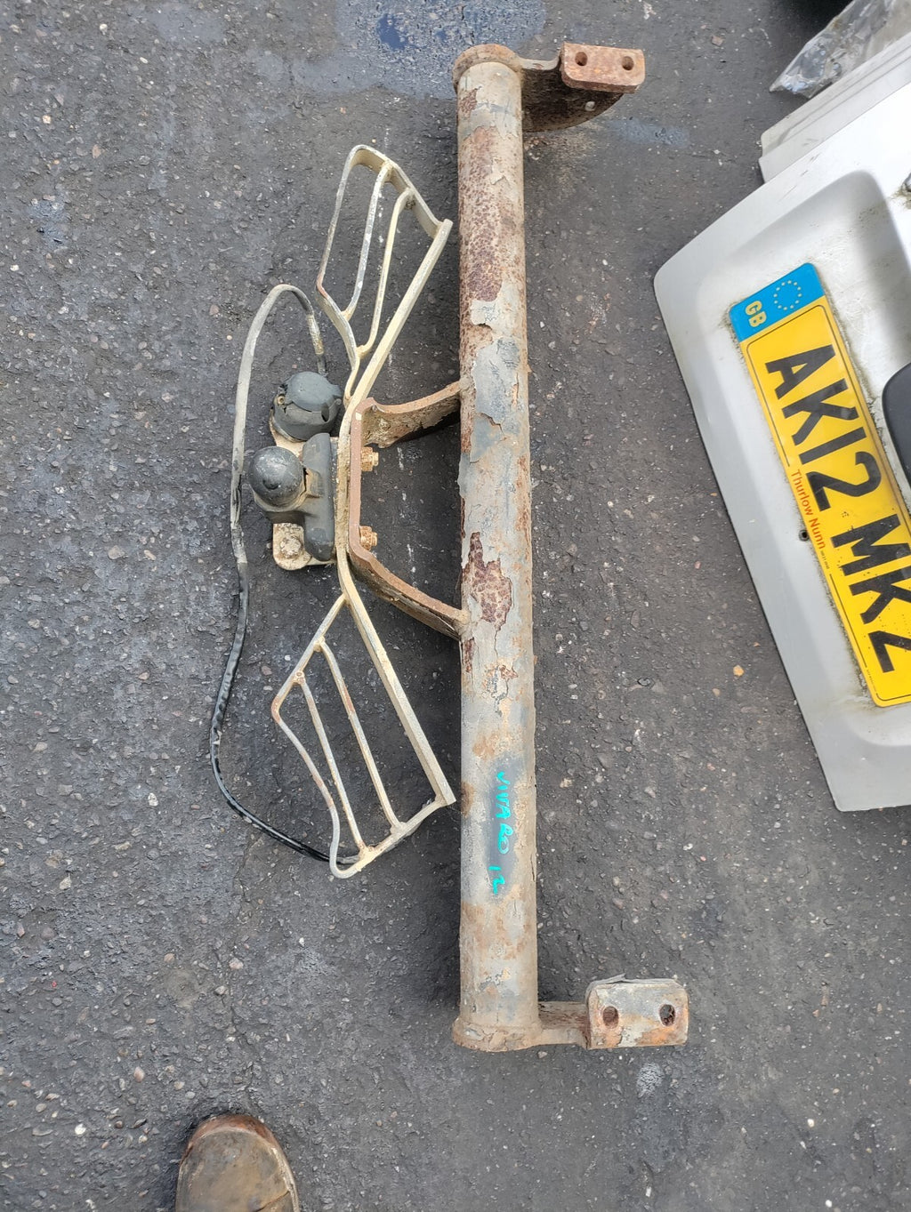 VAUXHALL VIVARO MK1 2012 REAR TOW BAR