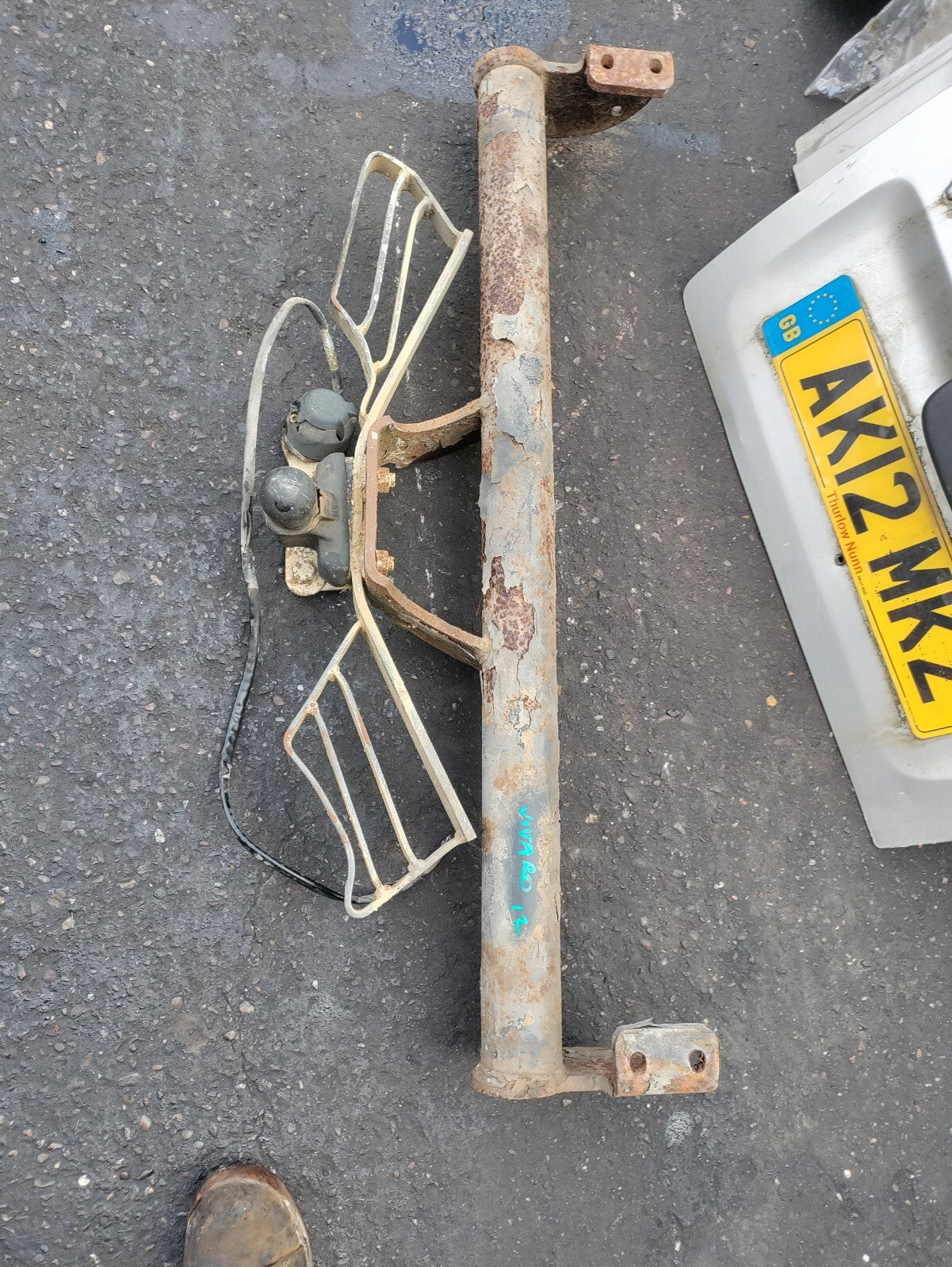 VAUXHALL VIVARO MK1 2012 REAR TOW BAR