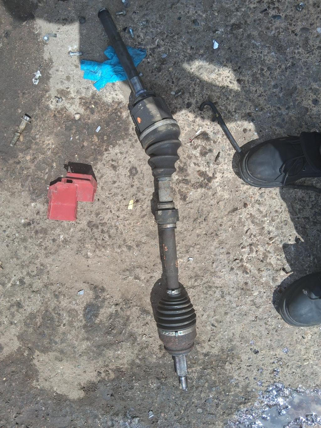 2018 MITSUBISHI OUTLANDER MK3 2.3 DIESEL OS DRIVER SIDE FRONT AUTO DRIVESHAFT