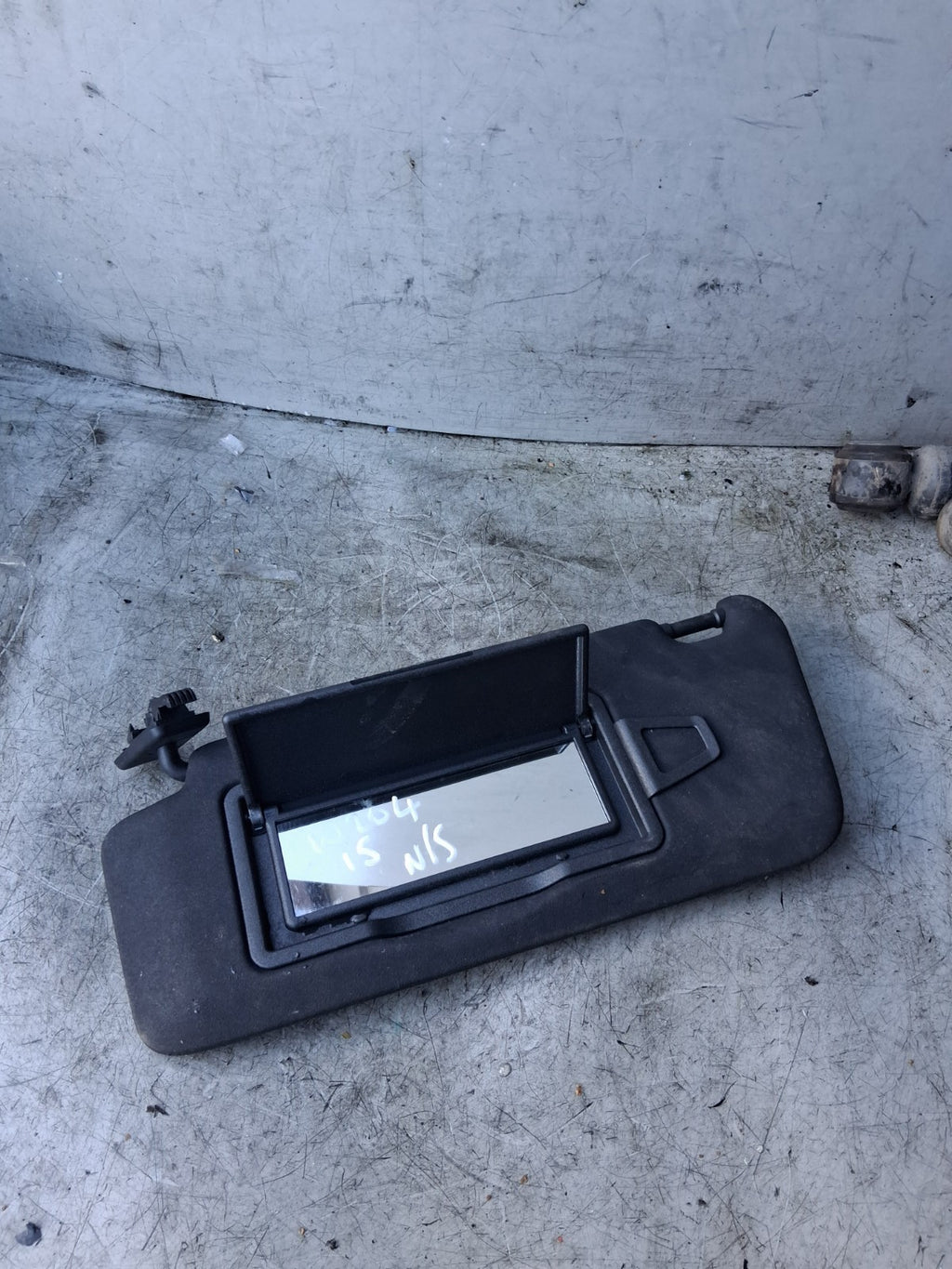 2015 MERCEDES C CLASS W204 NS PASSENGER SIDE FRONT SUN VISOR