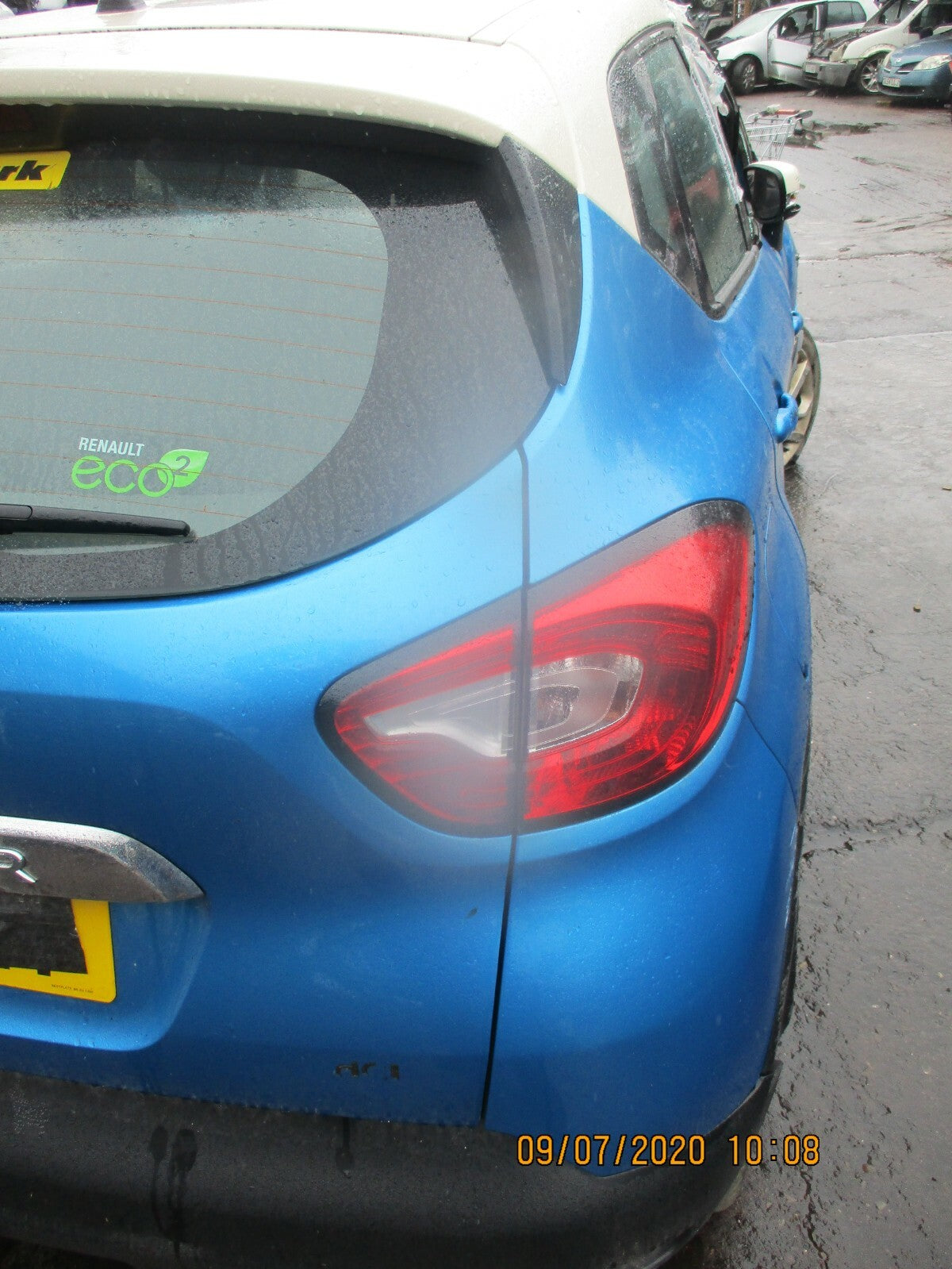 RENAULT CAPTUR 2014 MK1 HATCHBACK 5 DOOR DRIVER SIDE OUTER TAIL LIGHT