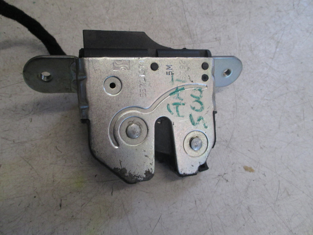 FIAT 500 2012 REAR BOOTLID TAILGATE BOOT LOCK MECHANISM