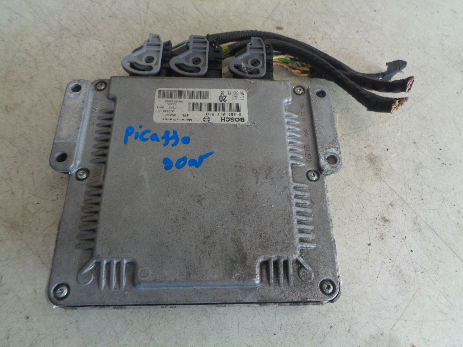 CITROEN XSARA PICASSO 1.6 HDI DIESEL ECU ENGINE CONTROL MODULE UNIT 9658373180