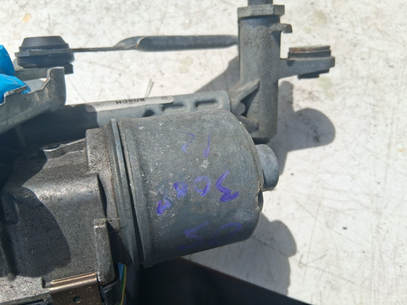 2012 PEUGEOT 3008 OSF DRIVER SIDE FRONT WIPER MOTOR LINKAGES 9671062380