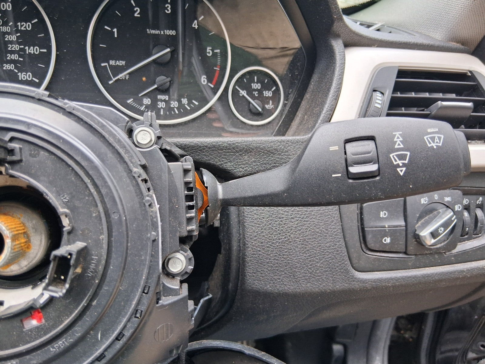 2015 BMW 3 SERIES F30 ESTATE INDICATOR WIPER COMBINATION SWITCH STALK SQUIB