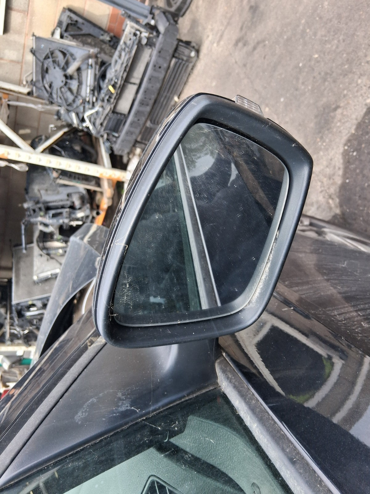 2020 SKODA FABIA MK3 NJ HATCHBACK OSF DRIVER SIDE FRONT RIGHT WING MIRROR BLACK