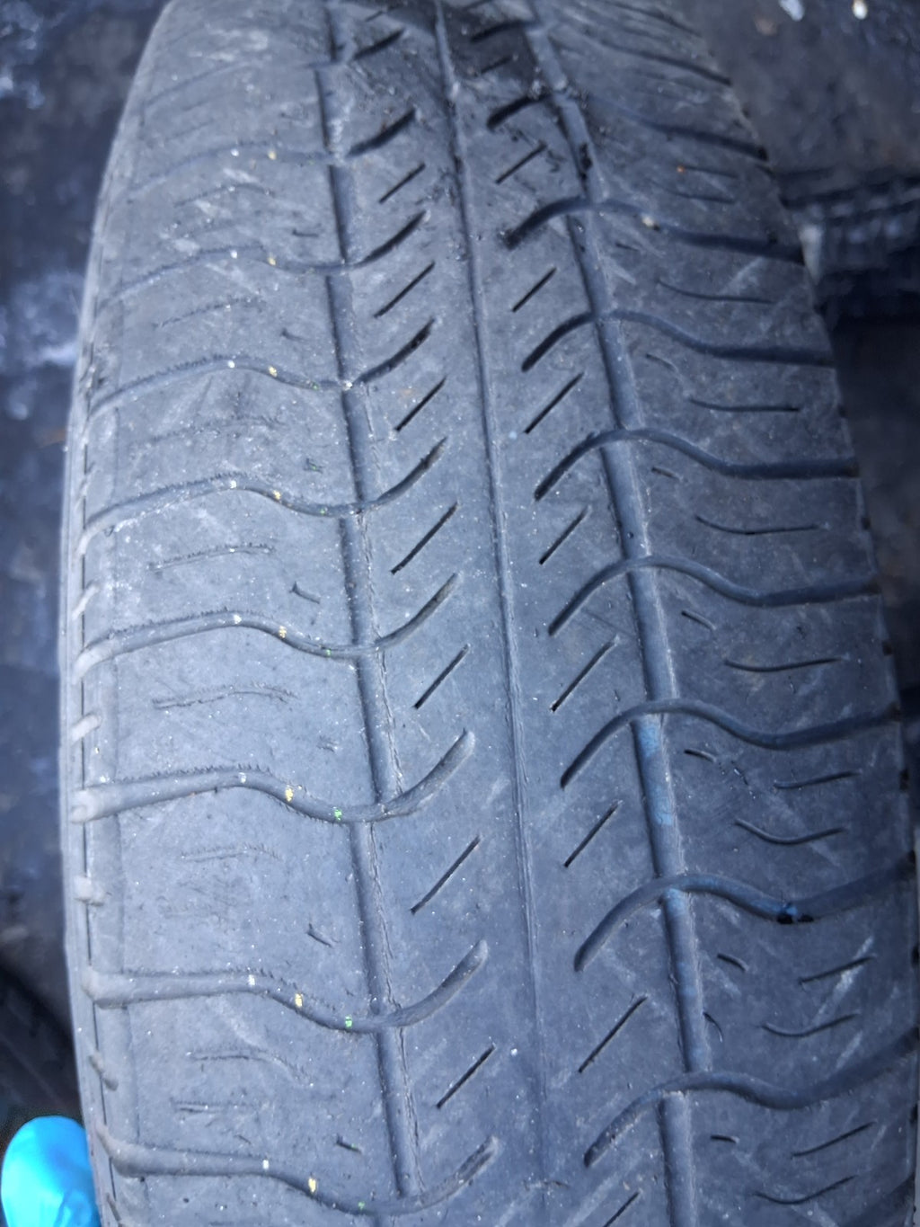 2006 VAUXHALL CORSA C 13 INCH STEEL WHEEL WITH TYRE 155/80R13
