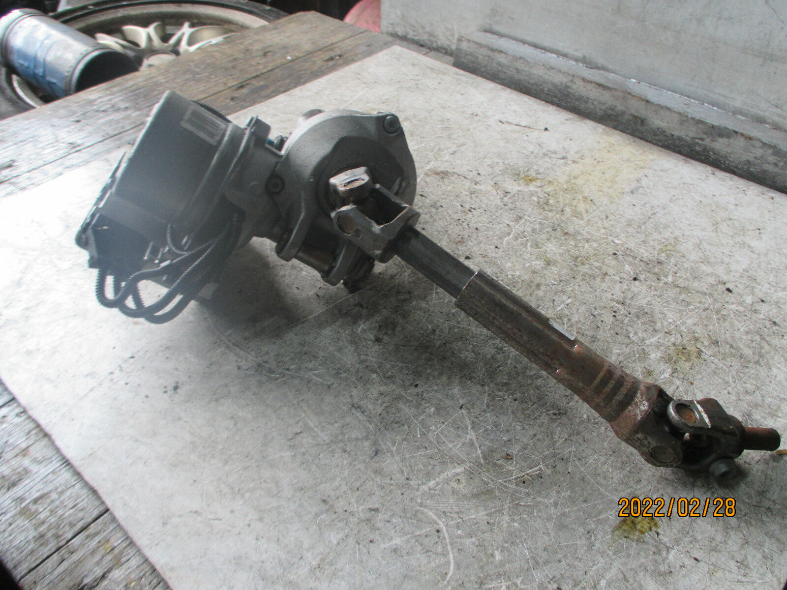 VW VOLKSWAGEN POLO 2017 POWER STEERING COLUMN 6C2423510BF