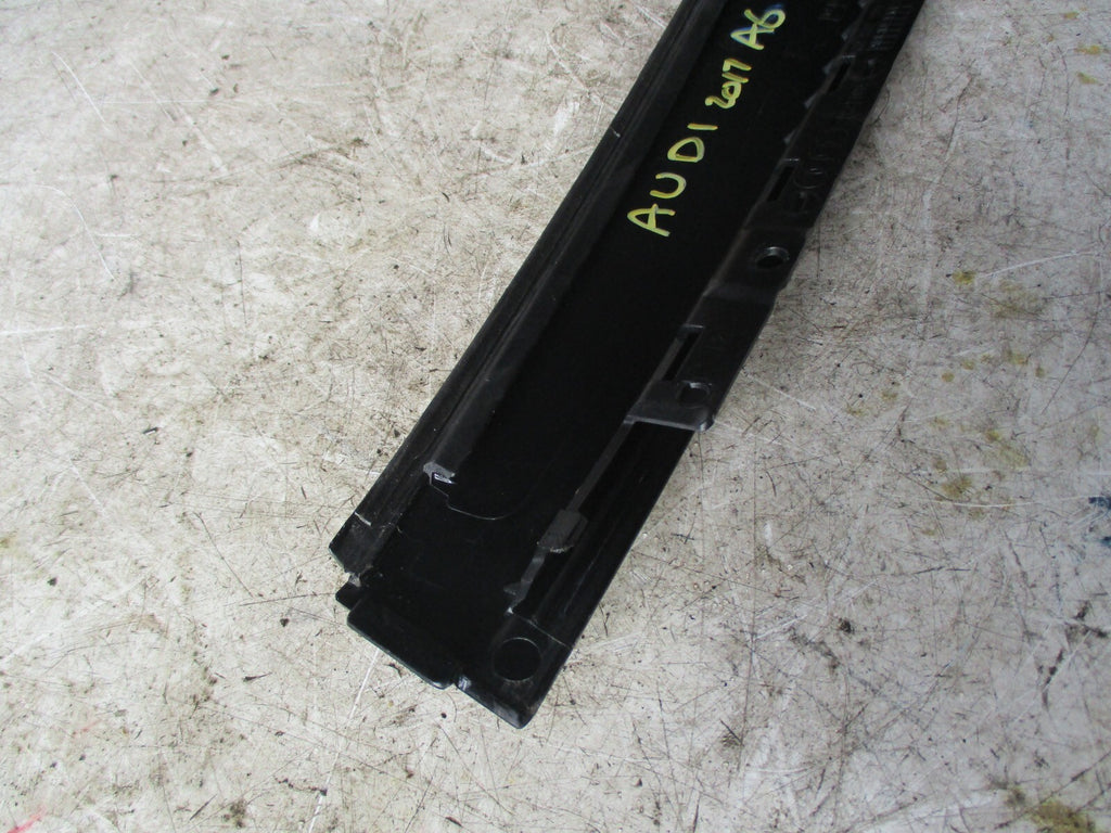 AUDI A6 C7 2017 NSR PASSENGER SIDE REAR DOOR EXTERIOR DOOR PILLAR TRIM 4G0839901