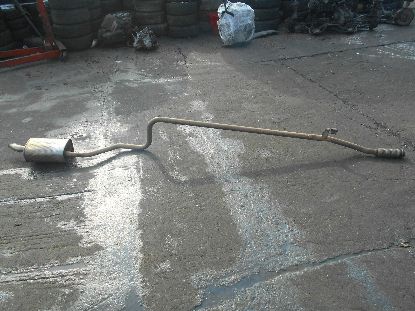 PEUGEOT 207 2011 1.6 HDI 92BHP 9HP EXHAUST CENTRE PIPE SILENCER ASSEMBLY