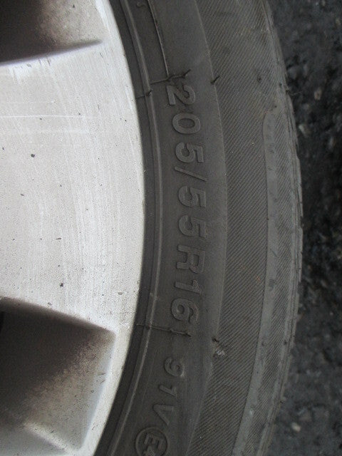 AUDI A3 2006 TYPE 8P 16 INCH ALLOY WHEEL WITH TYRE 205/55/R16 8P0601025AA