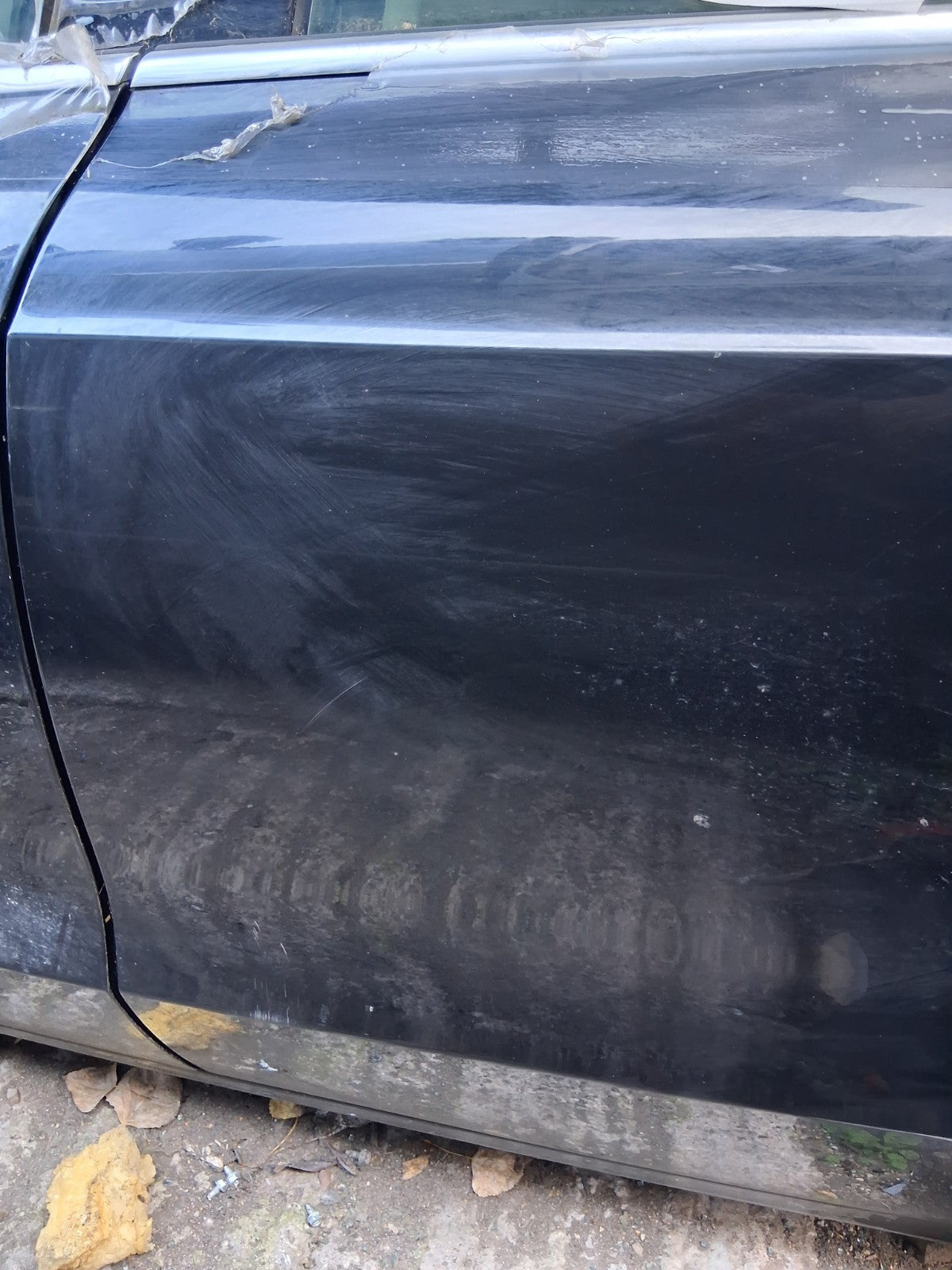 2015 AUDI MK1 A5 HATCHBACK 5 DOOR NSR PASSENGER SIDE REAR LEFT BARE DOOR BLACK