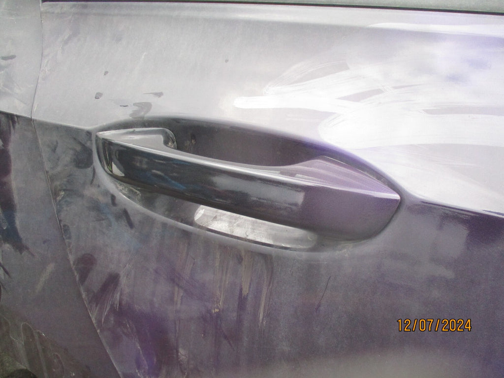 2023 VW VOLKSWAGEN GOLF MK8 OSR DRIVER REAR EXTERIOR DOOR HANDLE URANO GREY LI7F