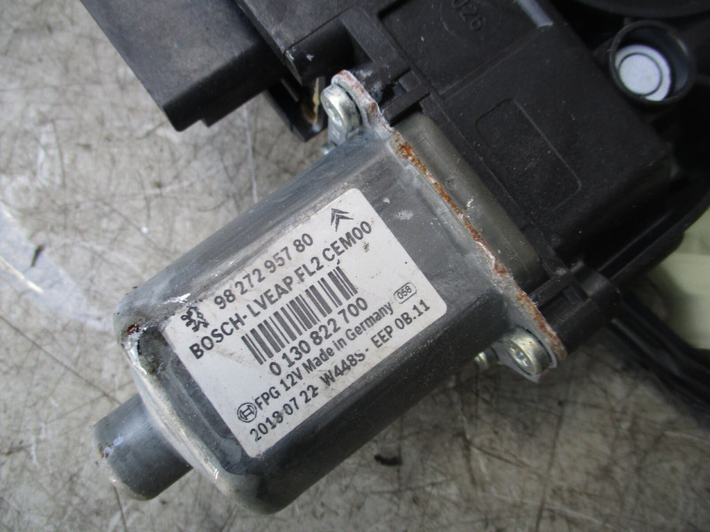 2018 CITROEN CACTUS C4 OSF DRIVER SIDE FRONT WINDOW MOTOR REGULATOR 9827295780