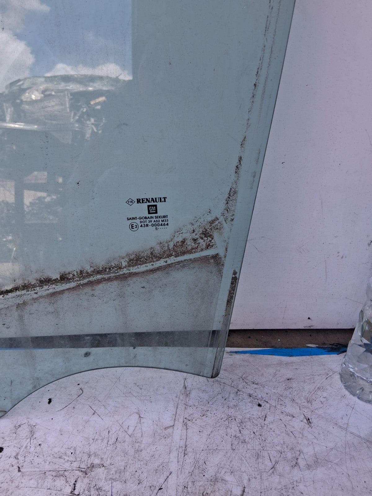 2015 RENAULT TRAFIC B X82 MK2 NSF PASSENGER SIDE FRONT LEFT WINDOW GLASS