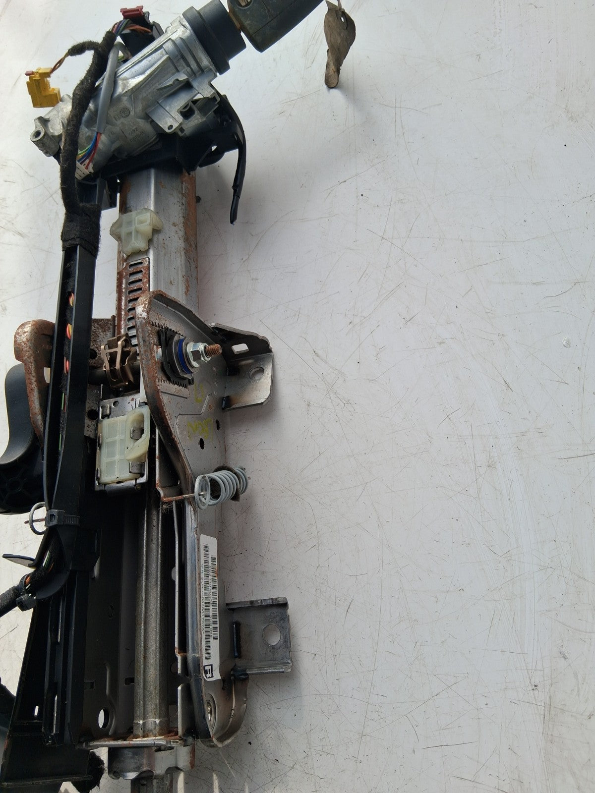 2017 SEAT LEON STEERING COLUMN BARREL & KEY 5Q2419502AE