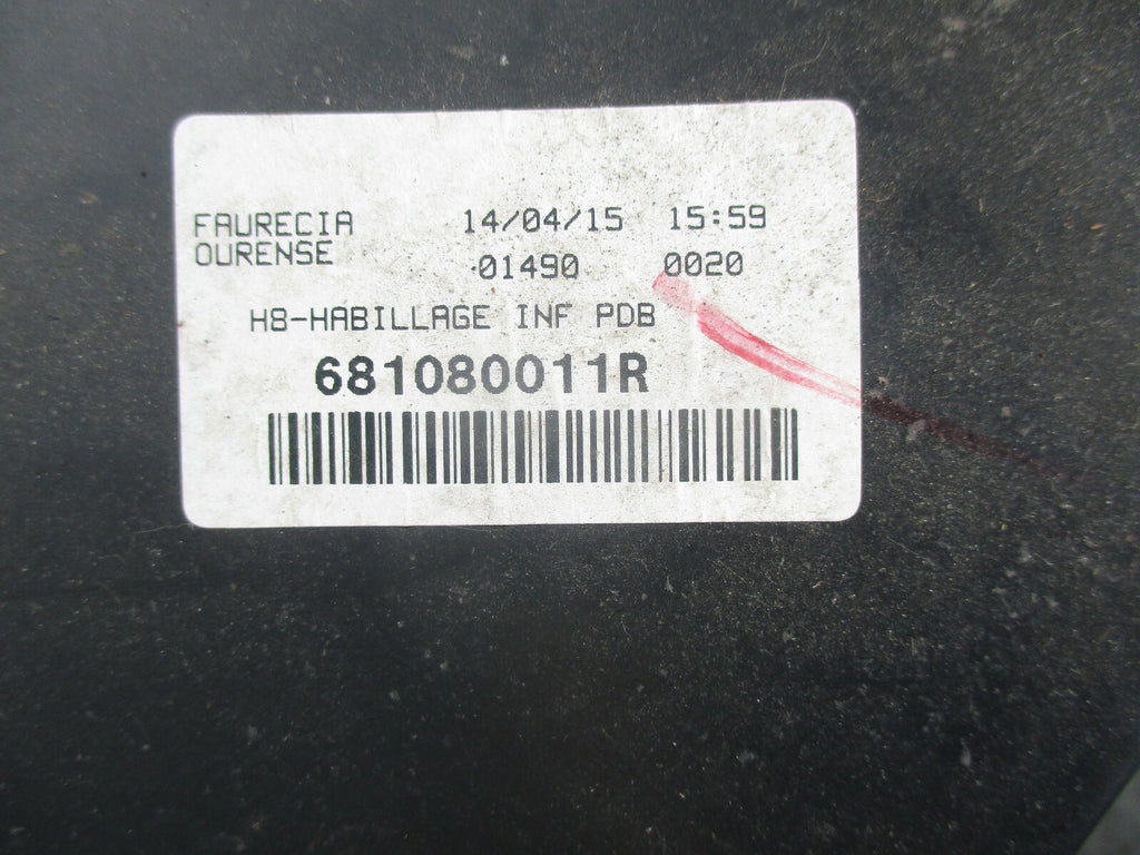 RENAULT MEGANE MK3 NS PASSENGER SIDE GLOVE BOX 681080011R