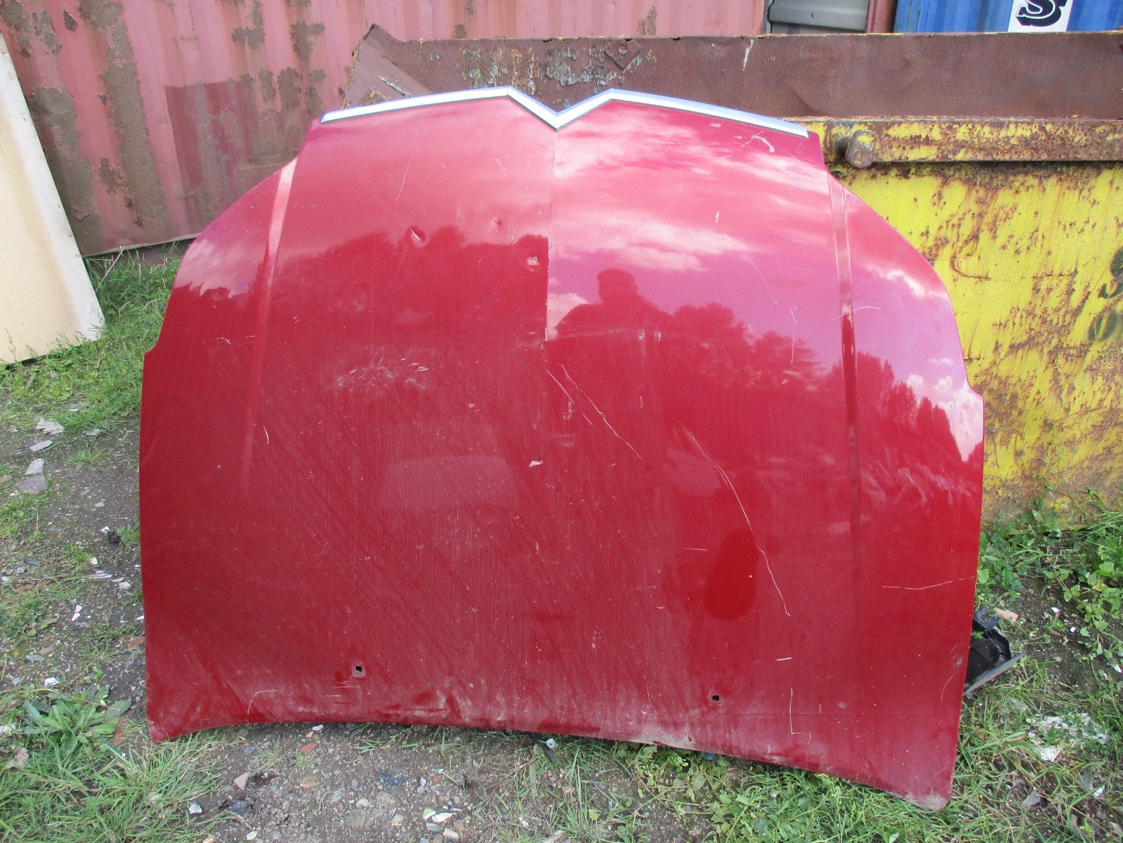 CITROEN C5 MK1 05-08  FACELIFT FRONT BONNET RED