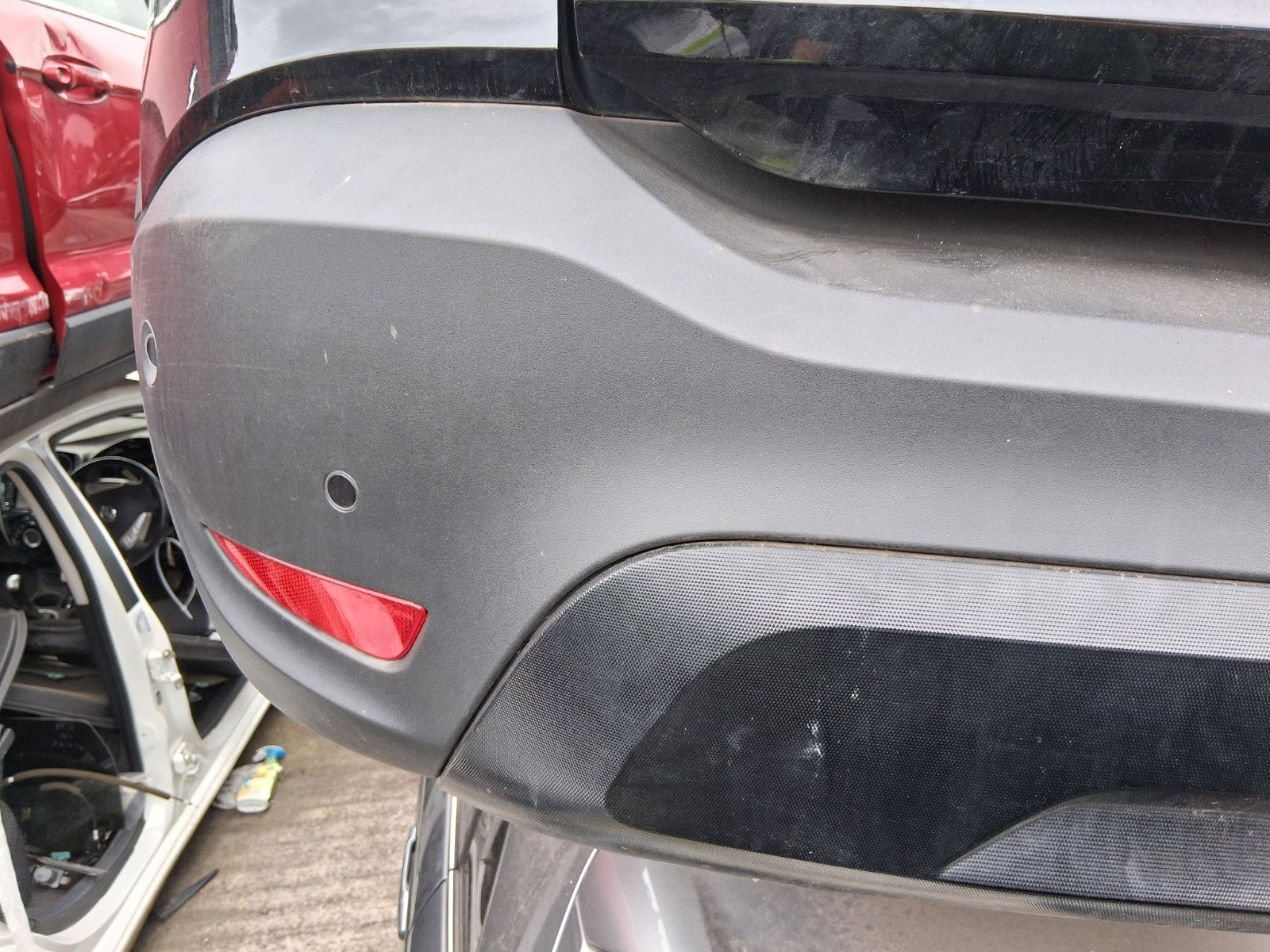 2024 VAUXHALL CROSSLAND COMPLETE REAR BUMPER DIAMOND BLACK METALLIC 23G