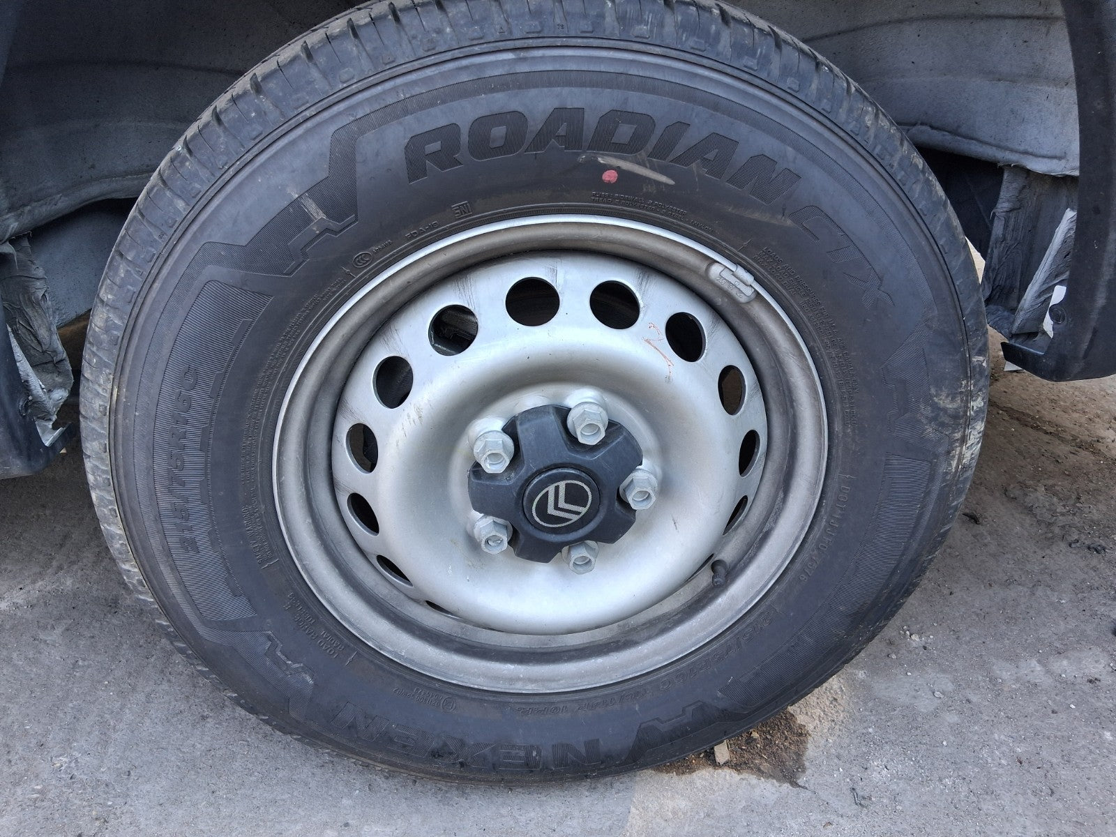 2025 CITROEN RELAY MK3 16 INCH STEEL WHEEL WITH TYRE 215/75R16C REF 2