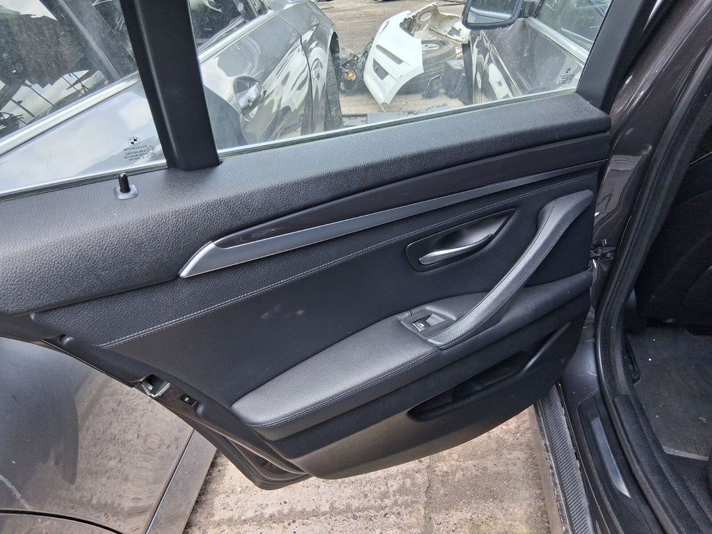 2012 BMW 5 SERIES F10 NSR PASSENGER SIDE REAR COMPLETE DOOR SOPHISTO GREY II