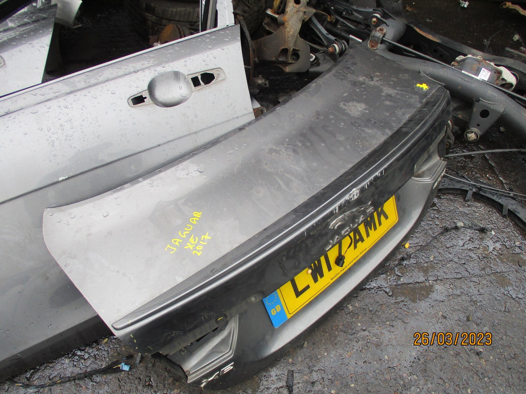 JAGUAR XE 2017 SALOON BARE TAILGATE BOOTLID AMMONITE GREY