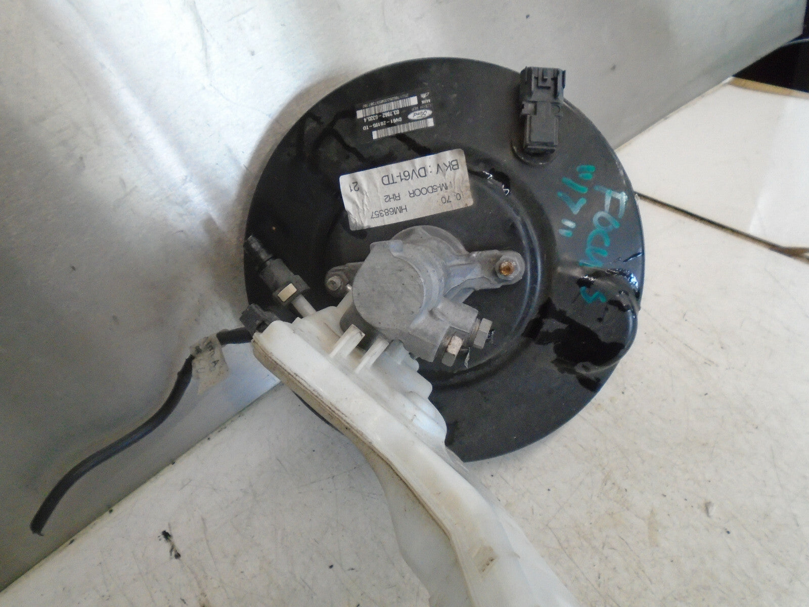 FORD FOCUS MK3 2017 1.5 DIESEL BRAKE SERVO & MASTER CYLINDER DV612B195TD