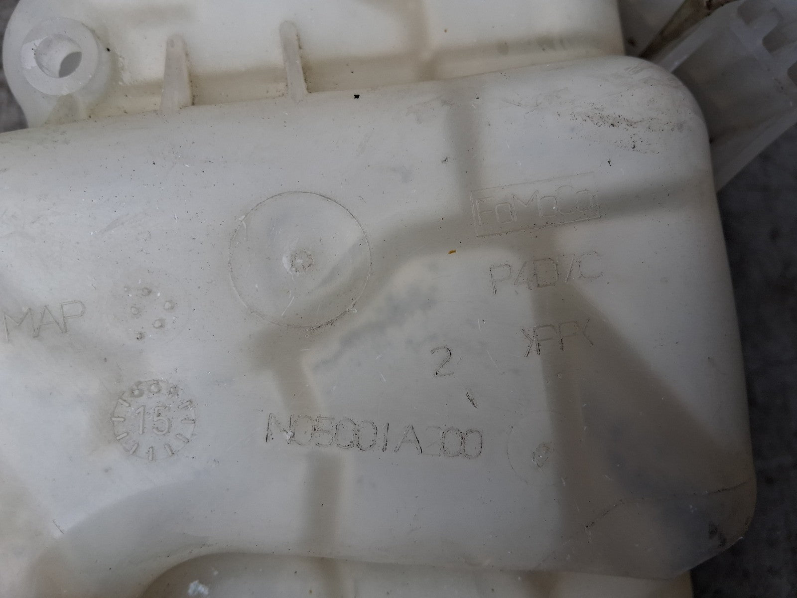 FORD FIESTA MK7 2015 COOLANT WATER EXPANSION TANK BOTTLE