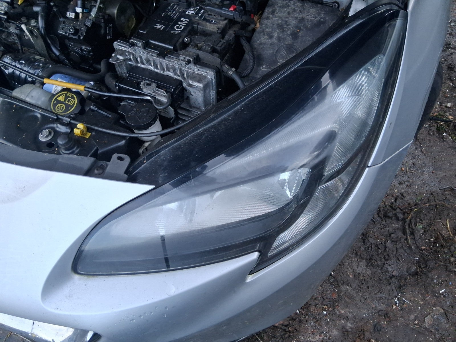 2018 VAUXHALL CORSA E CORSA VAN NSF PASSENGER SIDE FRONT LEFT HEADLIGHT 39108224
