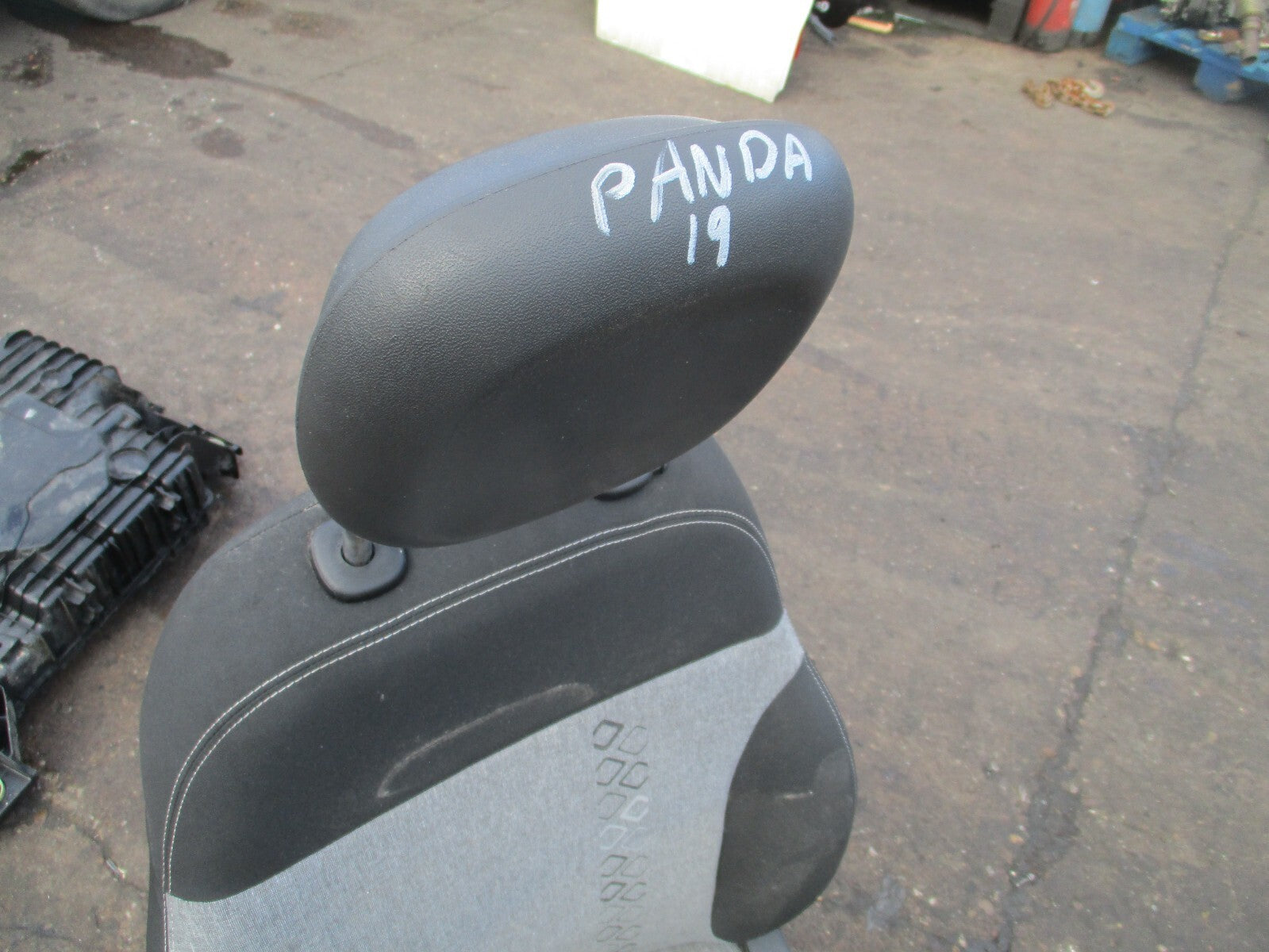 2019 FIAT PANDA MK3 NSF PASSENGER SIDE FRONT COMPLETE SEAT FABRIC