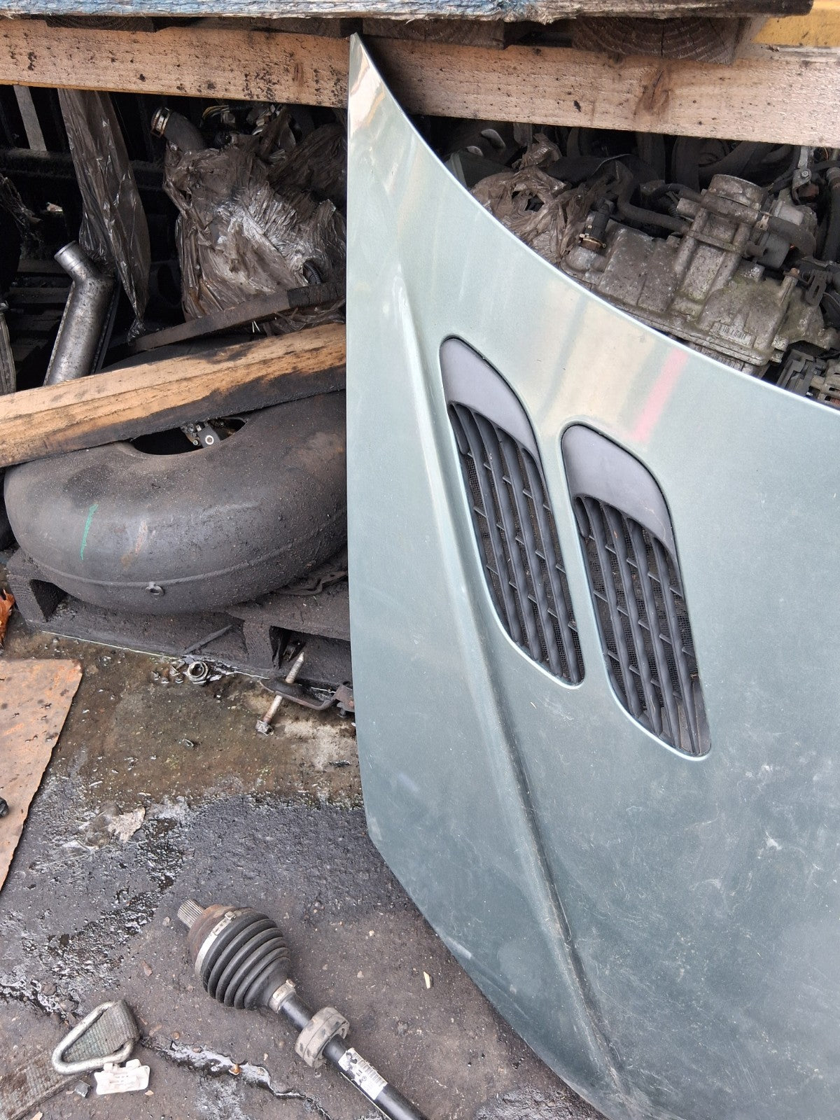 2001 PEUGEOT 206 FRONT BONNET HOOD PANEL GREEN