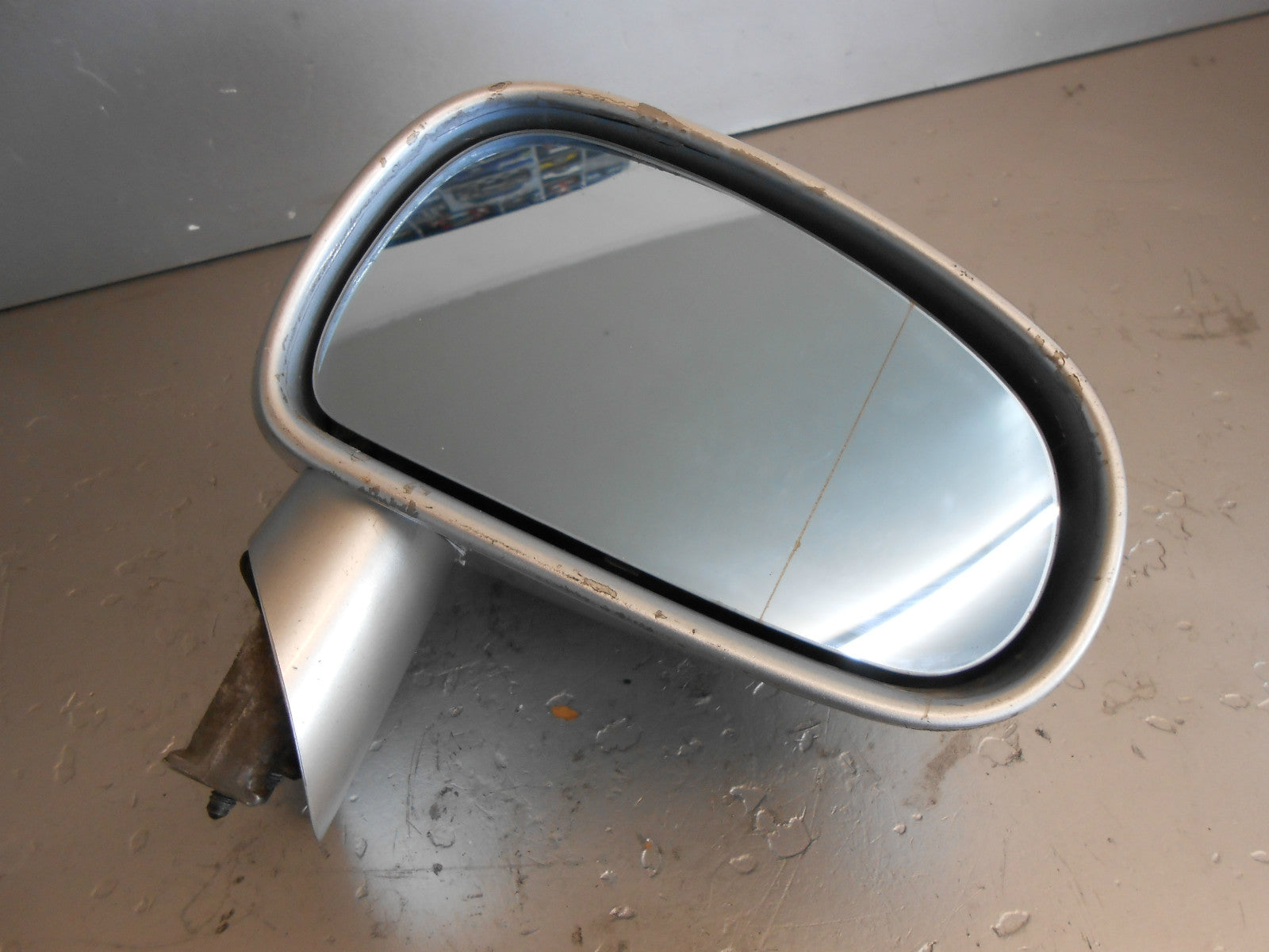 AUDI TT 8N 2001 OS DRIVER SIDE ELECTRIC DOOR WING MIRROR SILVER LY7W