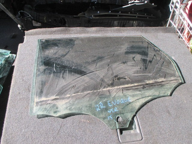 2015 RANGE ROVER EVOQUE L538 NSR PASSENGER SIDE WINDOW GLASS
