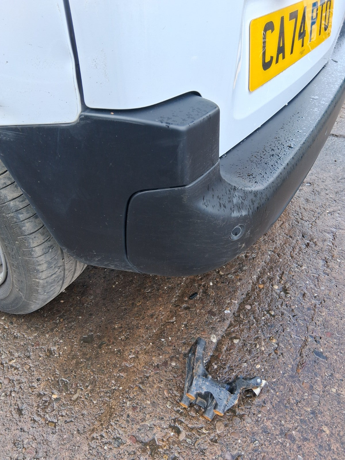 2024 CITROEN BERLINGO MK3 K9 REAR COMPLETE REAR BUMPER BLACK