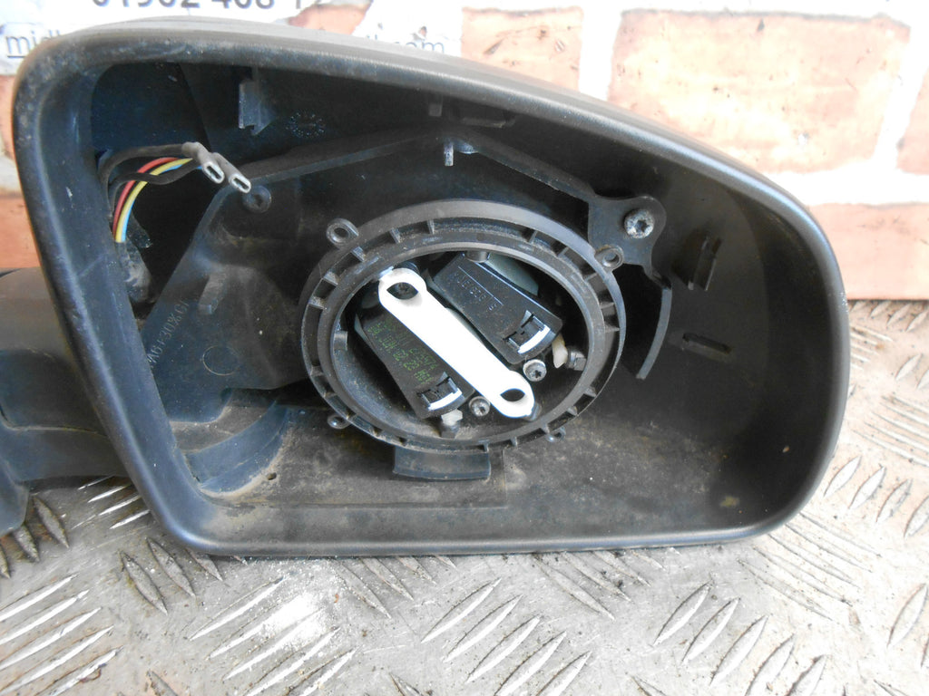 VAUXHALL MERIVA A 2004 OS DRIVER SIDE ELECTRIC DOOR WING MIRROR NO GLASS