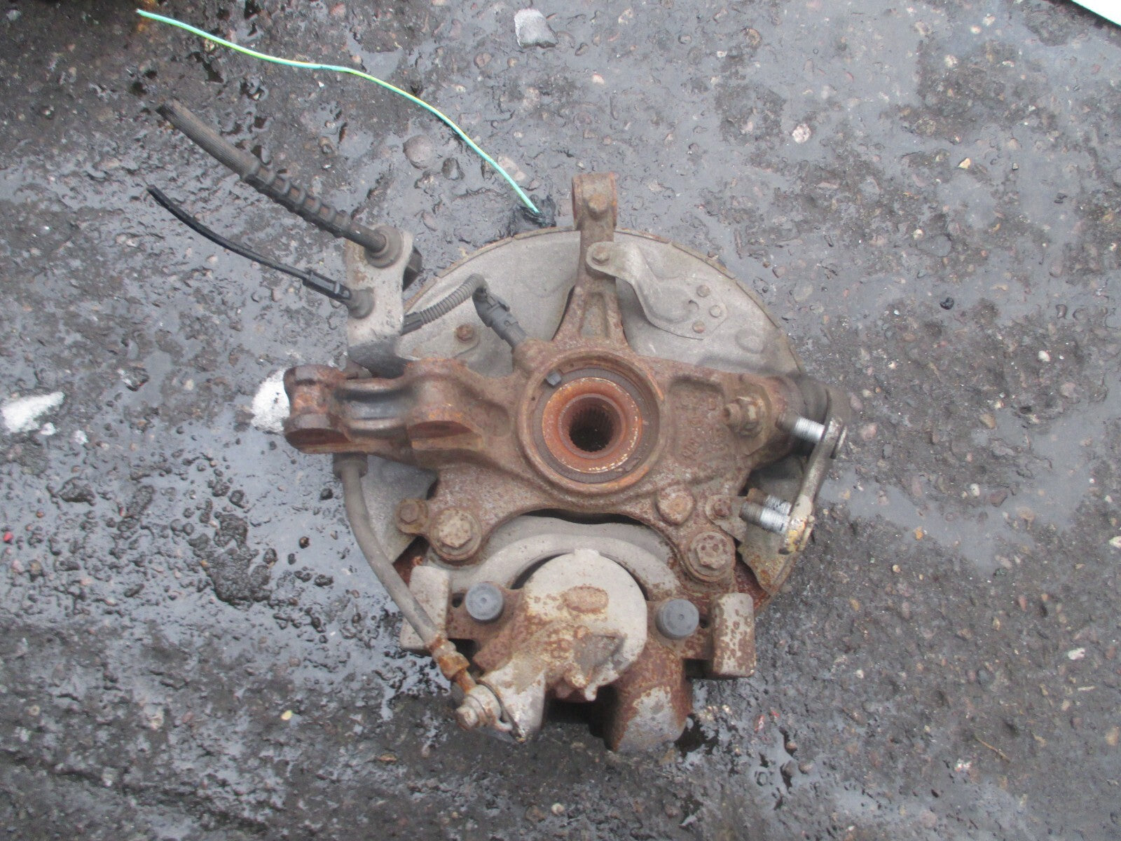 VAUXHALL GRANDLAND X 2018 1.6 DIESEL OSF DRIVER SIDE FRONT HUB CALIPER