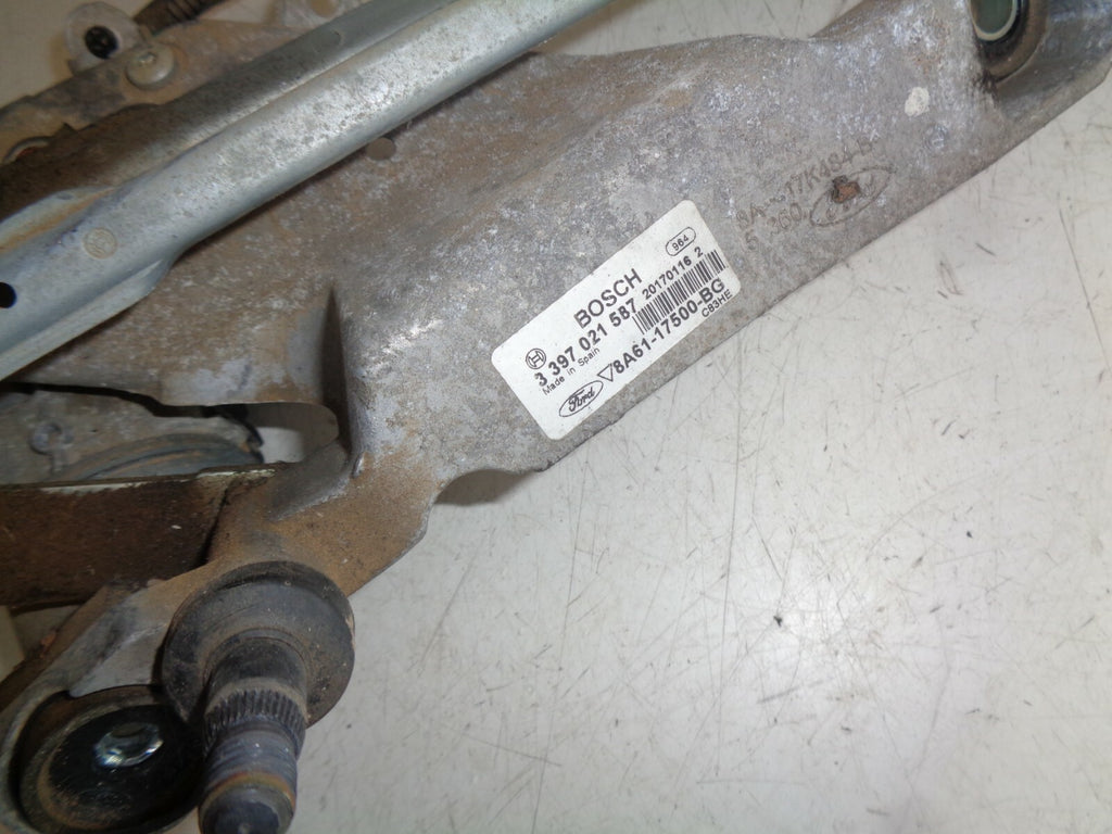 FORD FIESTA MK7 2016 FRONT WINDSCREEN WIPER MOTOR & LINKAGE 8A6117500BG