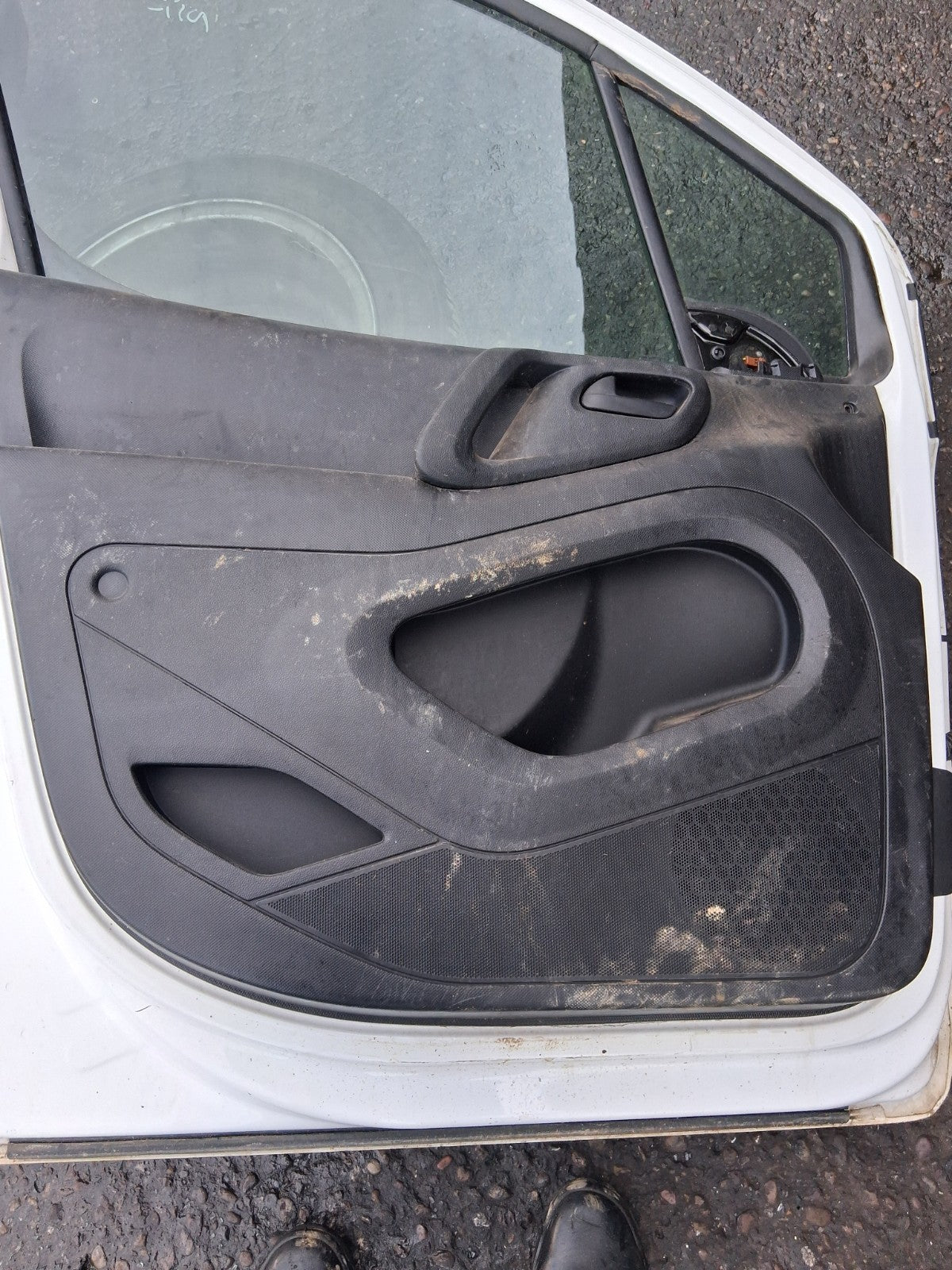 2018 PEUGEOT PARTNER MK2 NSF PASSENGER SIDE FRONT LEFT BARE DOOR WHITE
