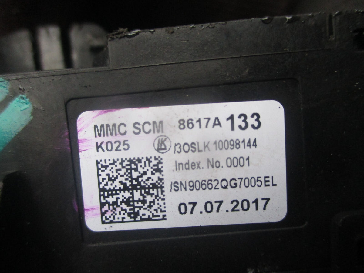 MITSUBISHI MIRAGE 2018 MK6 1.2 PETROL INDICATOR WIPER STALKS SWITCH 8600A495