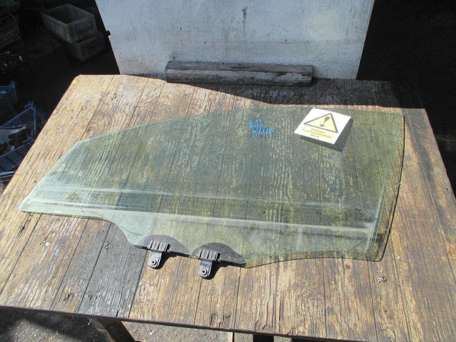 HYUNDAI I10 MK2 2015 NSF PASSENGER SIDE FRONT DOOR WINDOW GLASS