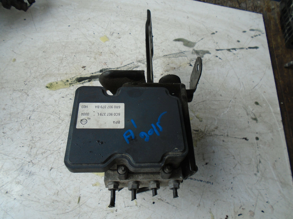 AUDI A1 8X 2015 1.0 PETROL ABS PUMP CONTROL MODULE 6C0907379L 6R0907379BA