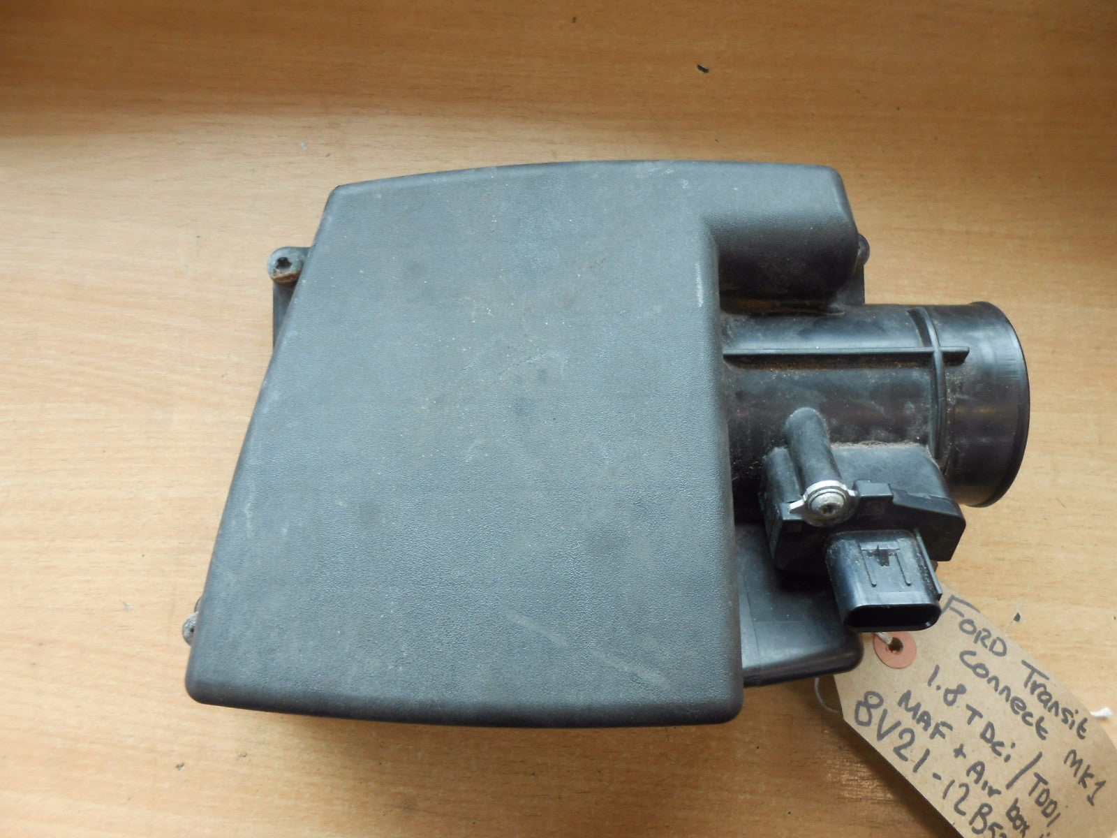 FORD TRANSIT CONNECT 2004 1.8 TDDI (BHPA) MAF MASS AIR SENSOR & AIR BOX LID