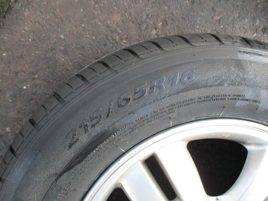 NISSAN QASHQAI J10 MK1 ALLOY WHEEL & TYRE LANDSAIL 5 STUD 16 INCH 215/65 R16