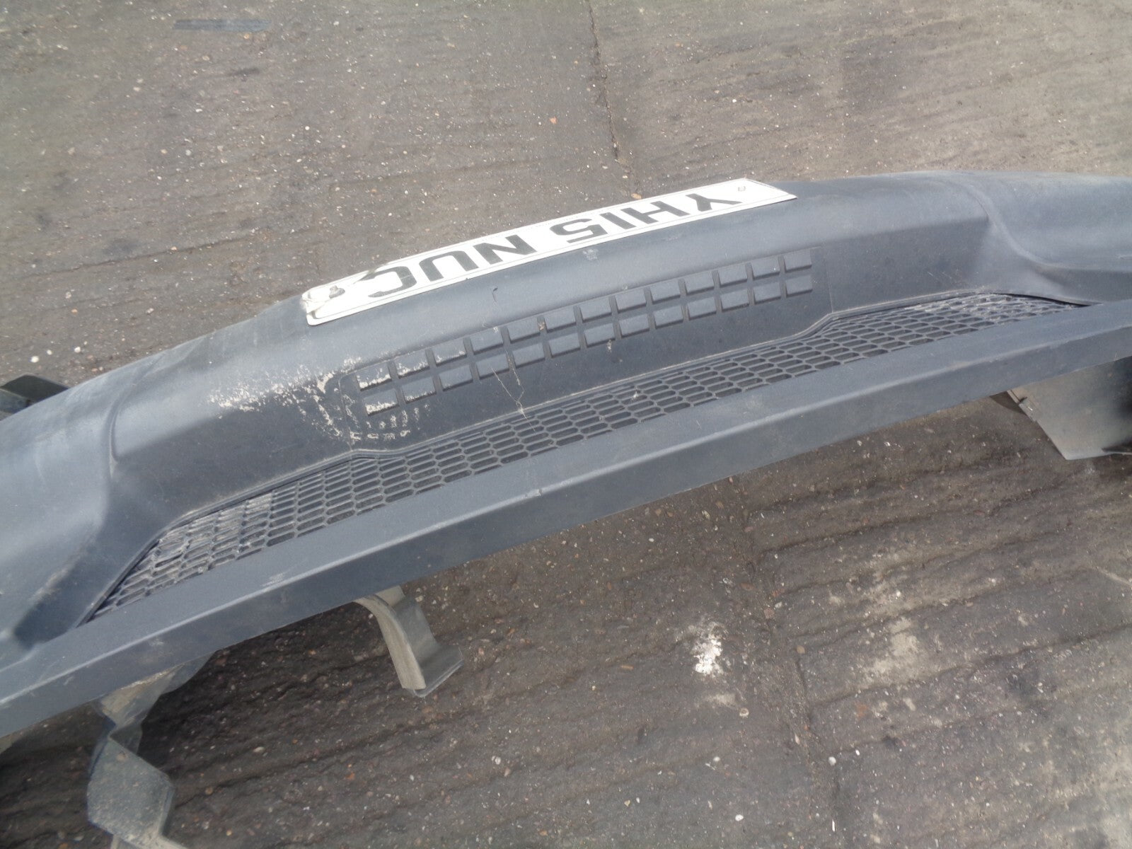 IVECO DAILY VAN MK5 2015 FRONT COMPLETE BUMPER PLASTIC GREY 5801346085