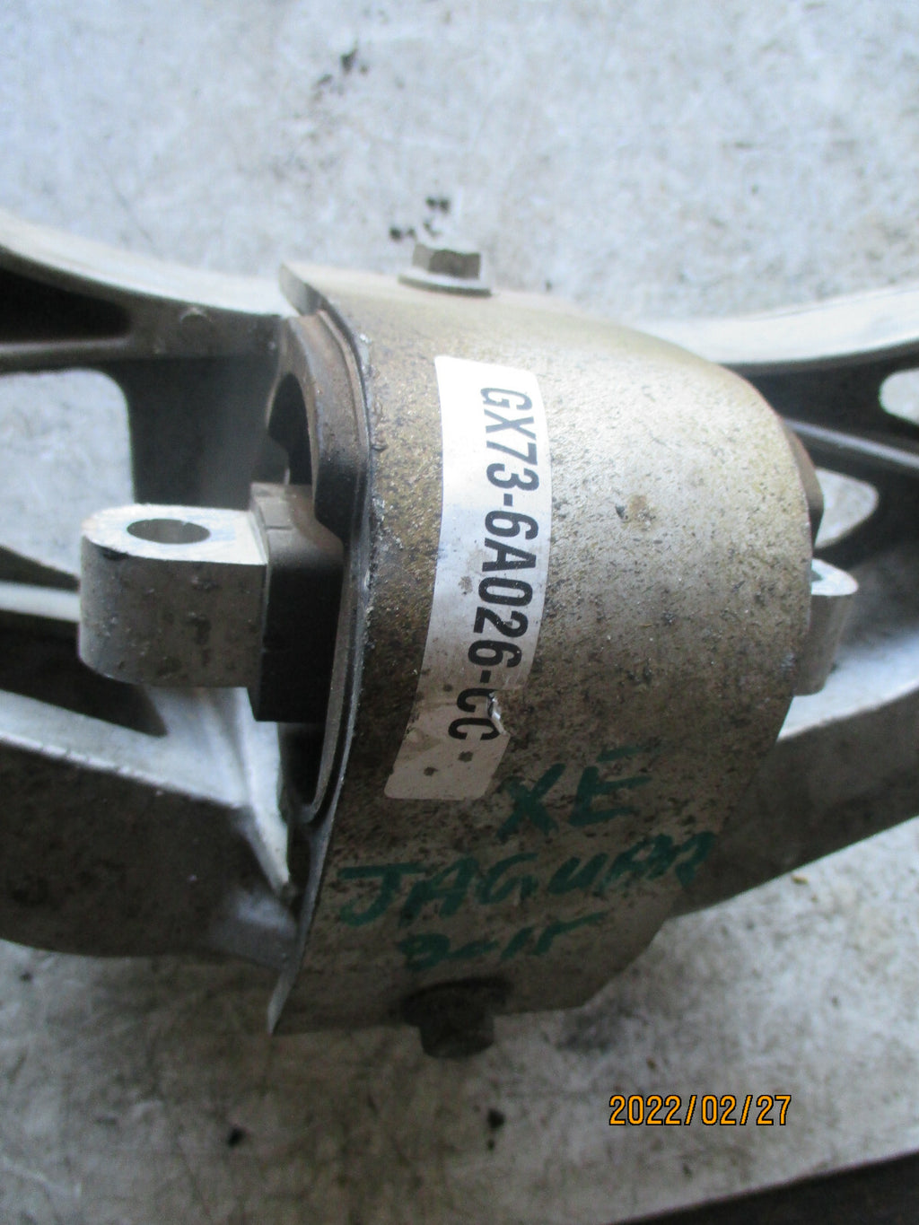 2015 JAGUAR XE 2.0 DIESEL AUTOMATIC GEARBOX MOUNT BRACKET GX735060CB