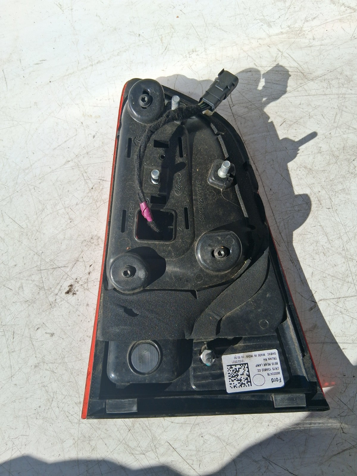 2021 FORD ECOSPORT 71 OSR OFF RIGHT DRIVER SIDE REAR INNER TAIL LIGHT 90032478
