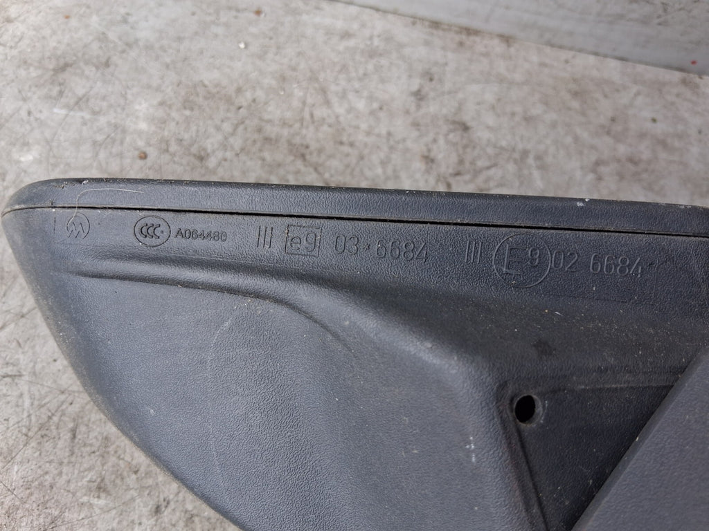 SEAT IBIZA MK5 2018 6F KJ NS PASSENGER SIDE LEFT WING MIRROR GREY