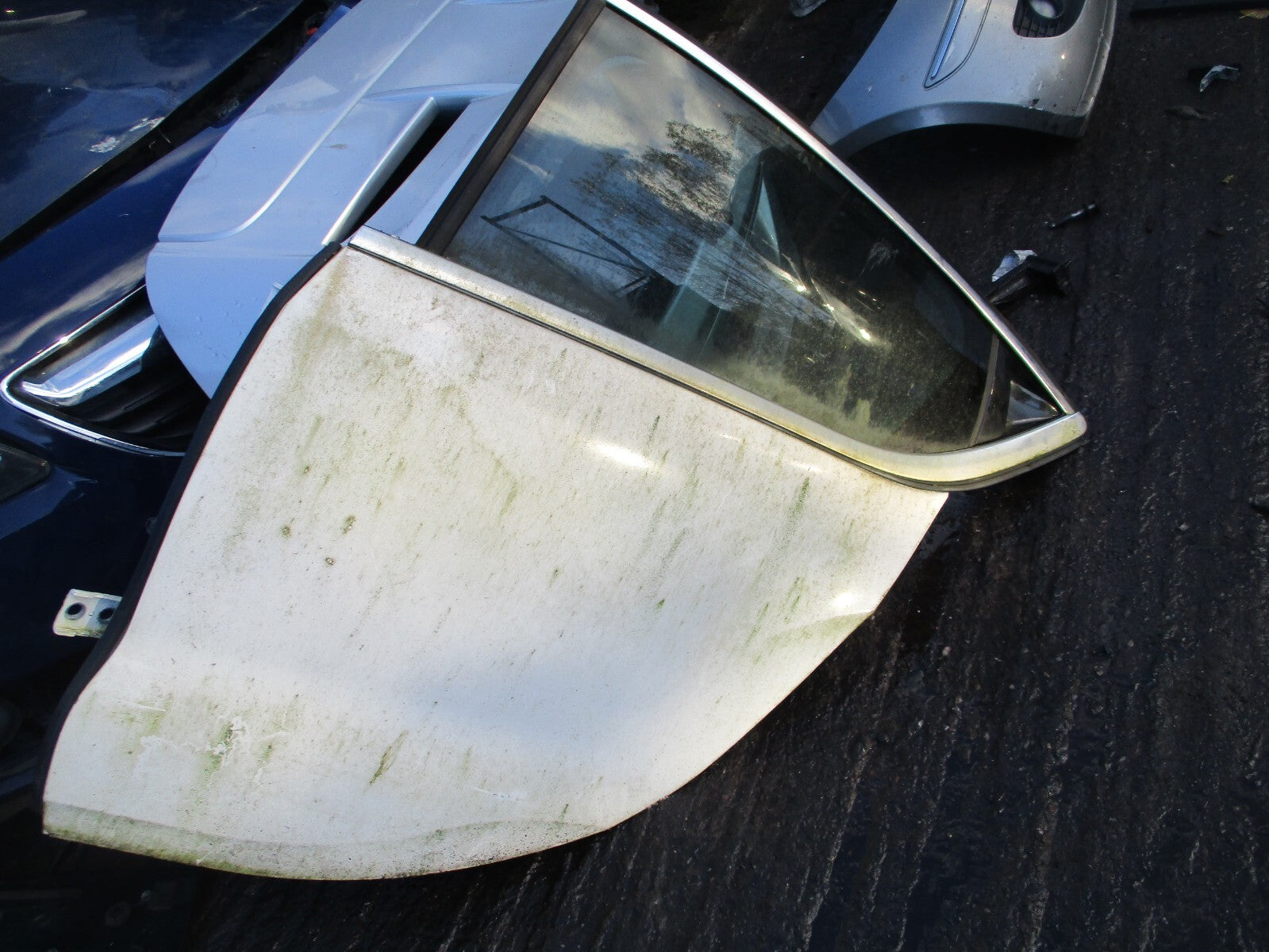 CITROEN DS4 2016 HATCHBACK NSR PASSENGER SIDE REAR COMPLETE DOOR WHITE EWP