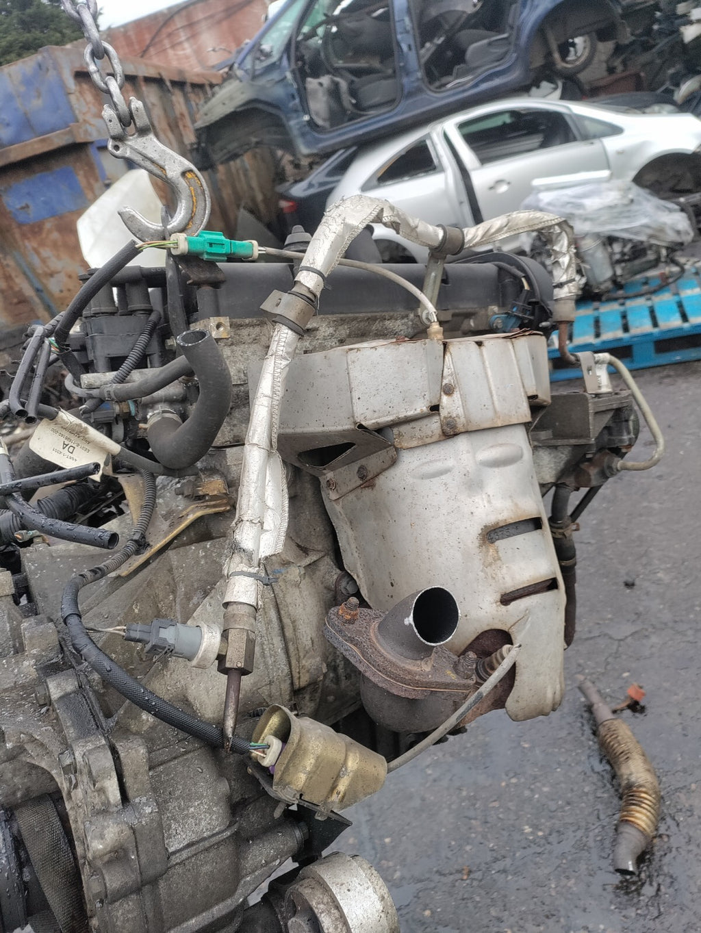 2005 FORD FIESTA MK6 1.4 PETROL ENGINE COMPLETE 75K MILEAGE FXJA